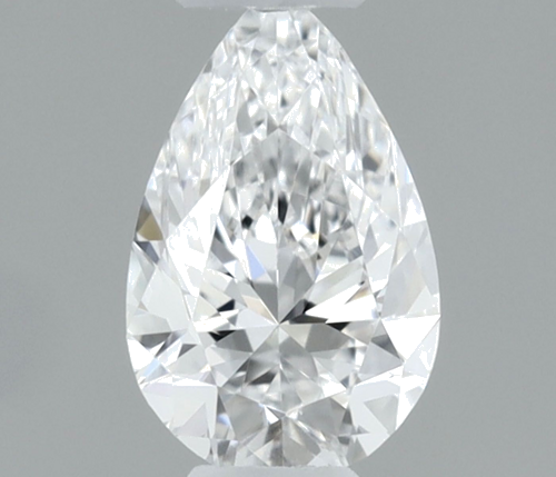 0.19 carat D-VVS1 Natūralus Pear Deimantas (1)