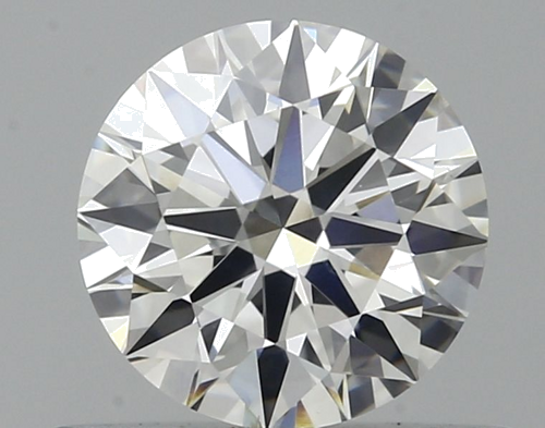 0.52 carat F-VS2 Excellent cut Natūralus Round Deimantas (1)
