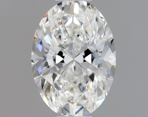 0.5 carat G-VS2 Natūralus Oval Deimantas (1)