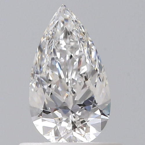 0.51 carat E-SI1 Natūralus Pear Deimantas (1)