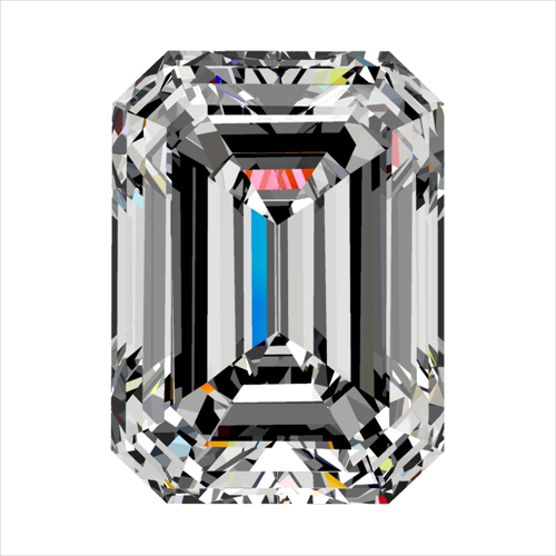 0.4 carat G-VS2 Natūralus Emerald Deimantas (1)