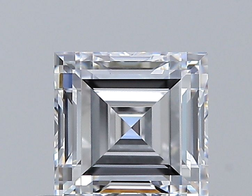 0.45 carat D-VVS2 Natūralus Square Radiant Deimantas (1)