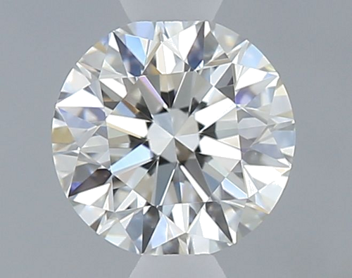 0.5 carat H-VVS1 Excellent cut Natūralus Round Deimantas (1)