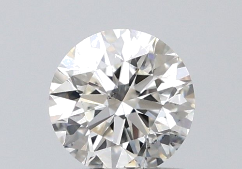 0.42 carat H-SI1 Excellent cut Natūralus Round Deimantas (1)