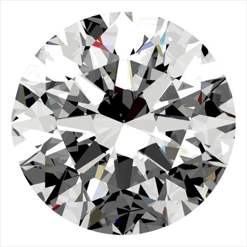 0.3 carat G-VS2 Excellent cut Natūralus Round Deimantas (1)