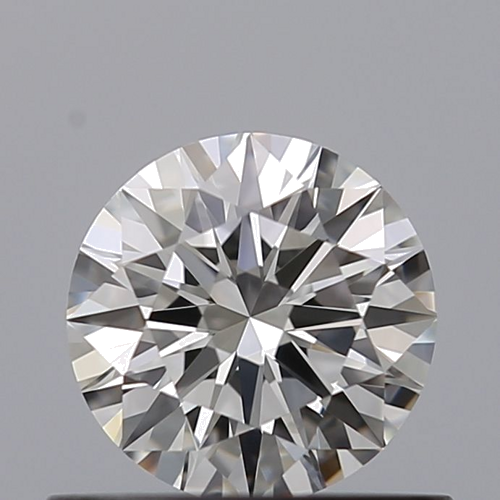 0.57 carat F-VVS1 Excellent cut Natūralus Round Deimantas (1)