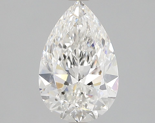 1.5 carat H-SI1 Natūralus Pear Deimantas (1)