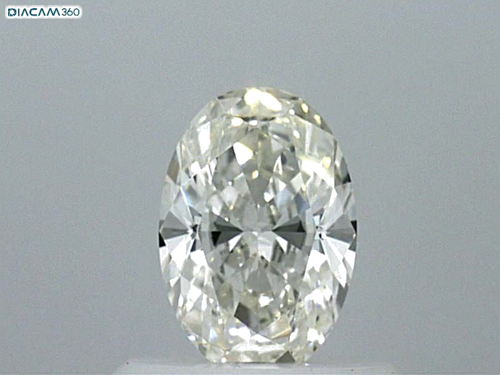 0.52 carat I-IF Natūralus Oval Deimantas (1)