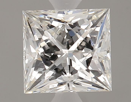 0.85 carat H-SI2 Natūralus Princess Deimantas (1)