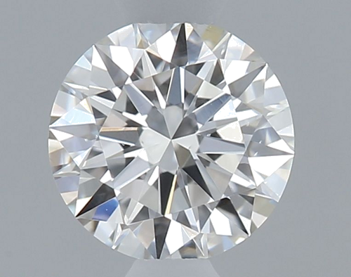 0.37 carat F-SI1 Excellent cut Natūralus Round Deimantas (1)