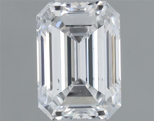 0.41 carat D-SI1 Natūralus Emerald Deimantas (1)