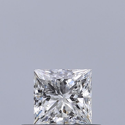 0.4 carat E-VVS2 Natūralus Princess Deimantas (1)