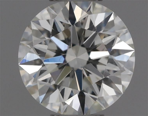 0.32 carat H-VVS2 Excellent cut Natūralus Round Deimantas (1)