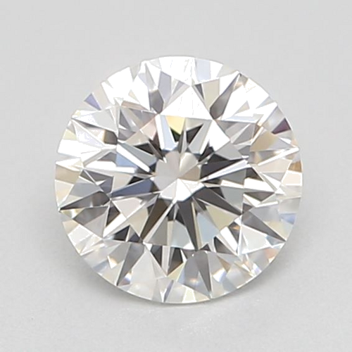 0.37 carat F-VVS1 Excellent cut Natūralus Round Deimantas (1)