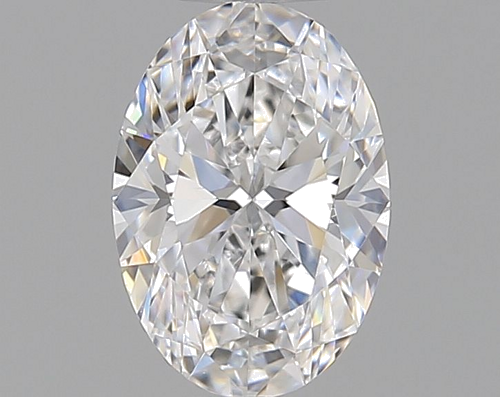 0.43 carat E-VVS1 Natūralus Oval Deimantas (1)