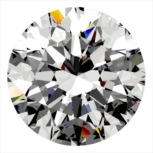 0.3 carat H-VS1 Excellent cut Natūralus Round Deimantas (1)