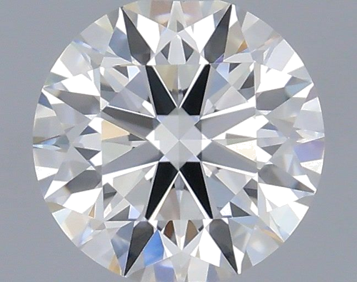 0.43 carat H-VVS2 Excellent cut Natūralus Round Deimantas (1)