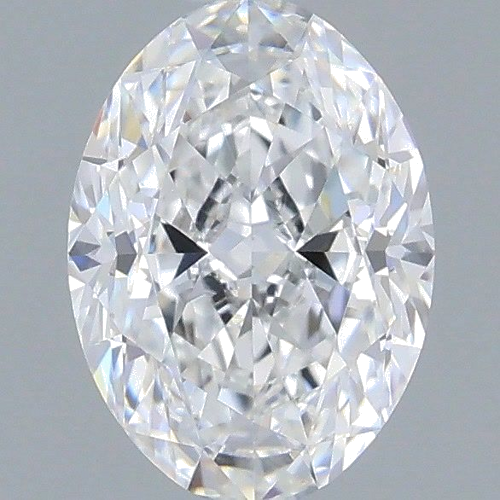 0.66 carat E-VS2 Natūralus Oval Deimantas (1)