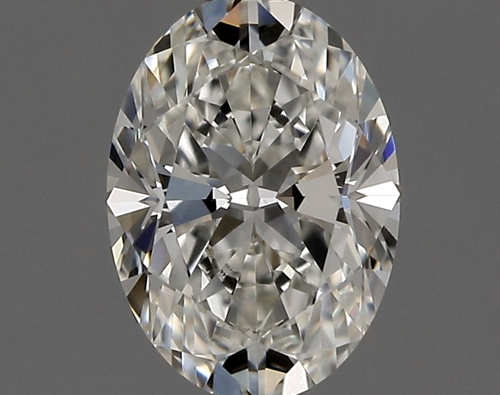 0.52 carat H-VS1 Natūralus Oval Deimantas (1)