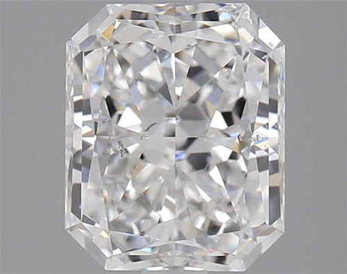2.04 carat D-SI1 Natūralus Radiant Deimantas (1)