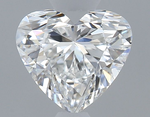 0.36 carat E-IF Natūralus Heart Deimantas (1)