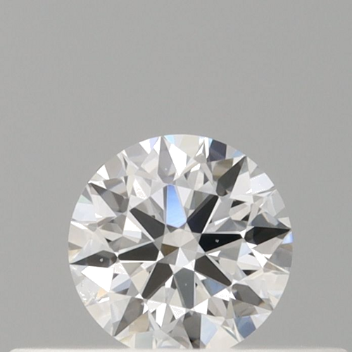 0.23 carat D-VVS2 Excellent cut Natūralus Round Deimantas (1)
