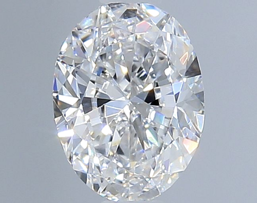0.4 carat D-VS1 Natūralus Oval Deimantas (1)