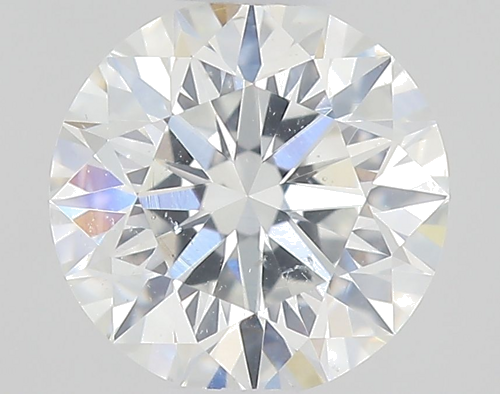 0.46 carat F-SI1 Excellent cut Natūralus Round Deimantas (1)
