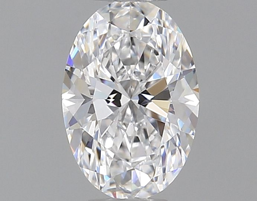 0.34 carat D-VVS2 Natūralus Oval Deimantas (1)