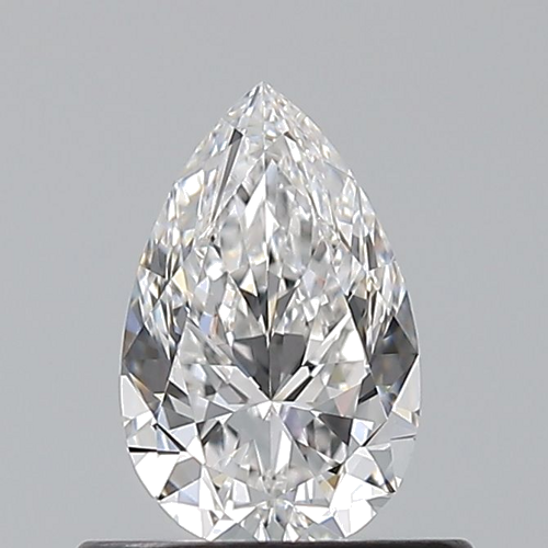 0.54 carat E-VVS1 Natūralus Pear Deimantas (1)