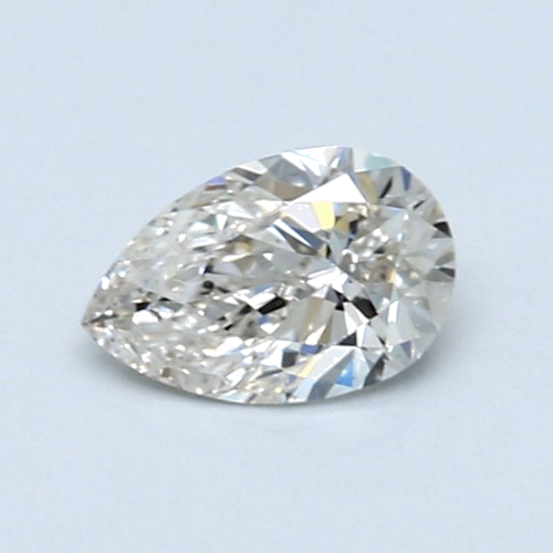 0.65 carat J-SI1 Natūralus Pear Deimantas (1)