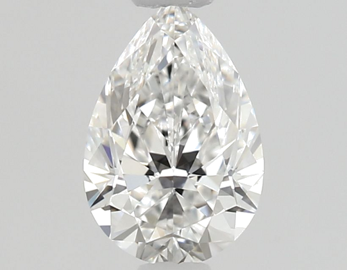 0.51 carat E-VS1 Natūralus Pear Deimantas (1)