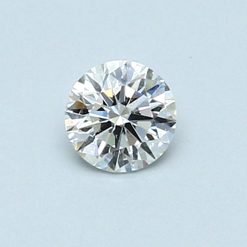 0.41 carat D-SI2 Very Good cut Natūralus Round Deimantas (1)