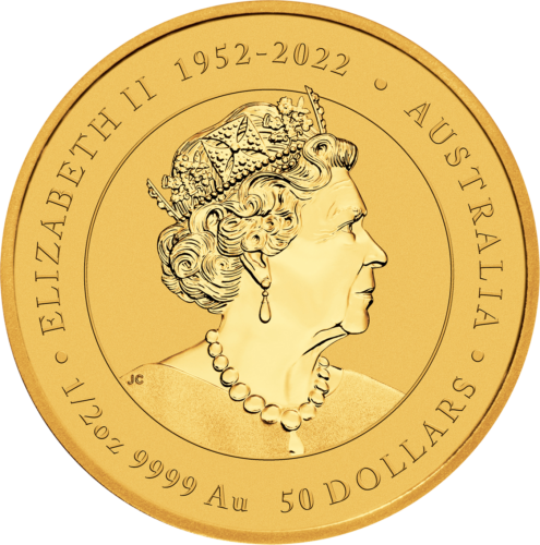 1/2 oz Year of the Dragon 2024 (Lunar III) Australia Gold Coin (2)