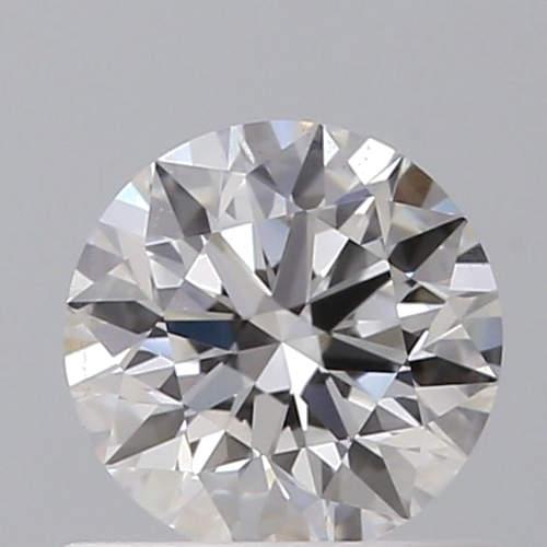 0.57 carat F-SI2 Excellent cut Natūralus Round Deimantas (1)