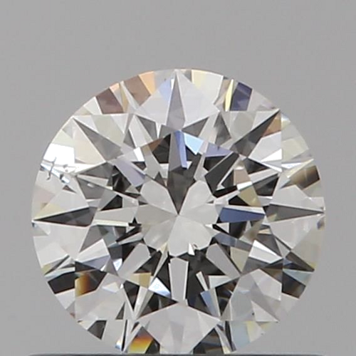 0.53 carat F-SI1 Excellent cut Natūralus Round Deimantas (1)
