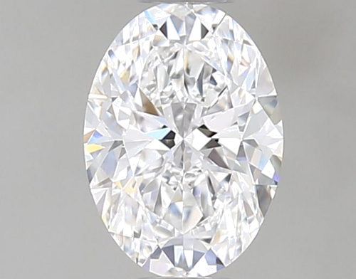 0.5 carat D-VVS2 Natūralus Oval Deimantas (1)