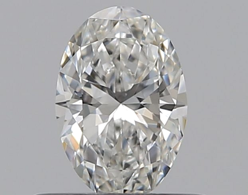 0.41 carat F-VVS2 Natūralus Oval Deimantas (1)
