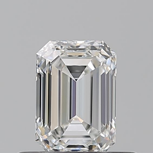 0.51 carat F-VVS2 Natūralus Emerald Deimantas (1)
