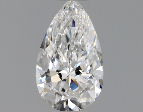 0.33 carat E-VS2 Natūralus Pear Deimantas (1)