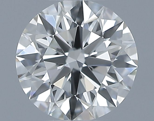 0.41 carat J-VVS1 Excellent cut Natūralus Round Deimantas (1)