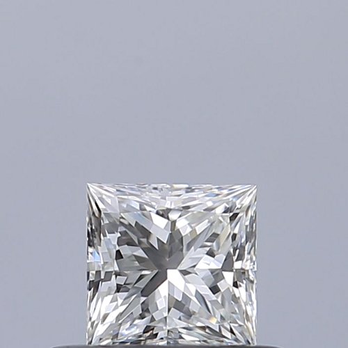 0.35 carat F-VVS2 Natūralus Princess Deimantas (1)