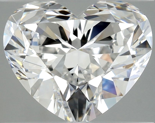 2.01 carat E-VVS2 Natūralus Heart Deimantas (1)