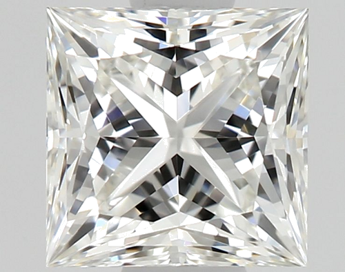 0.54 carat H-VVS1 Natūralus Princess Deimantas (1)