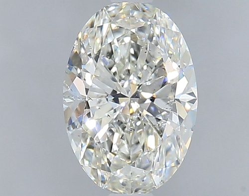 0.9 carat I-SI1 Natūralus Oval Deimantas (1)