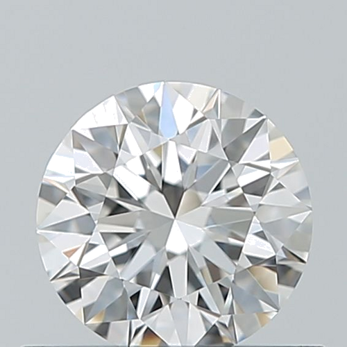0.56 carat F-IF Excellent cut Natūralus Round Deimantas (1)