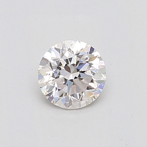 0.4 carat Faint  Pink-VVS2 GD cut Natūralus Round Deimantas (1)