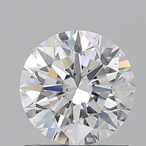 1.01 carat F-SI1 Excellent cut Natūralus Round Deimantas (1)
