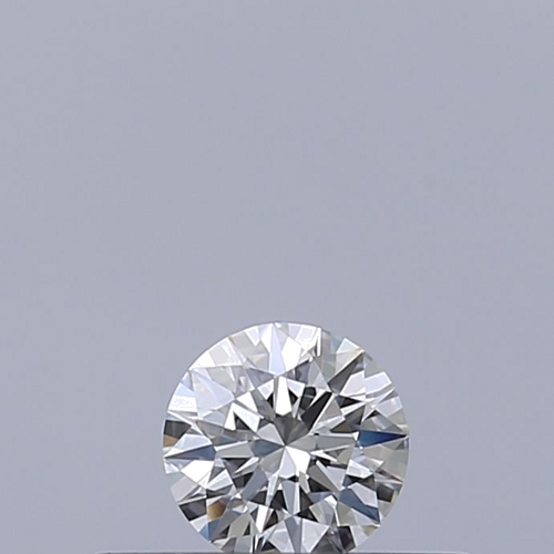 0.18 carat F-VVS1 Excellent cut Natūralus Round Deimantas (1)