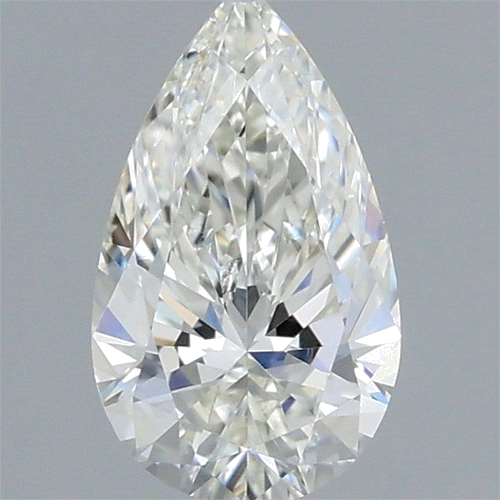 0.5 carat I-VVS1 Natūralus Pear Deimantas (1)